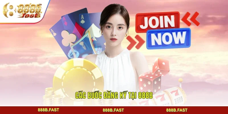 Các bước đăng ký tại sân chơi